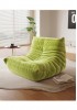 Replica Togo Sofa Single Seat - White/Black/Orange 